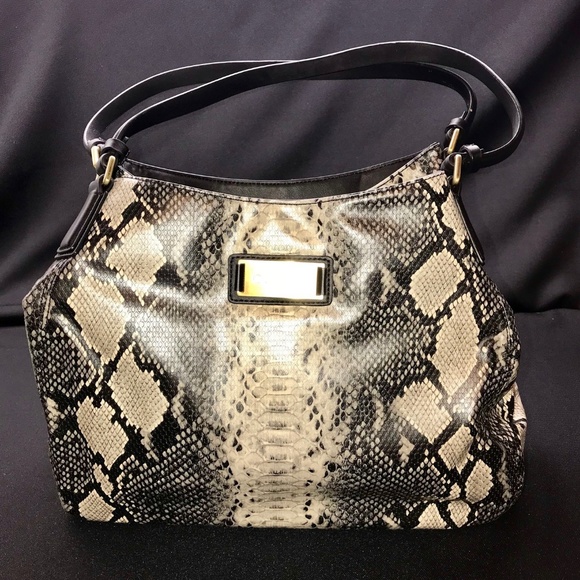 calvin klein snakeskin purse